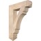Ekena Millwork Olympic Arts & Crafts Smooth Bracket, Douglas Fir, 5 1/2"W x 26"D x 34"H BKT06X26X34OLY03SDF - alternate 1